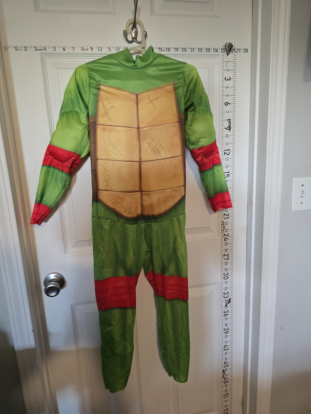Nickelodeon Green and Red Turtle Shell Kids Superhero Costume